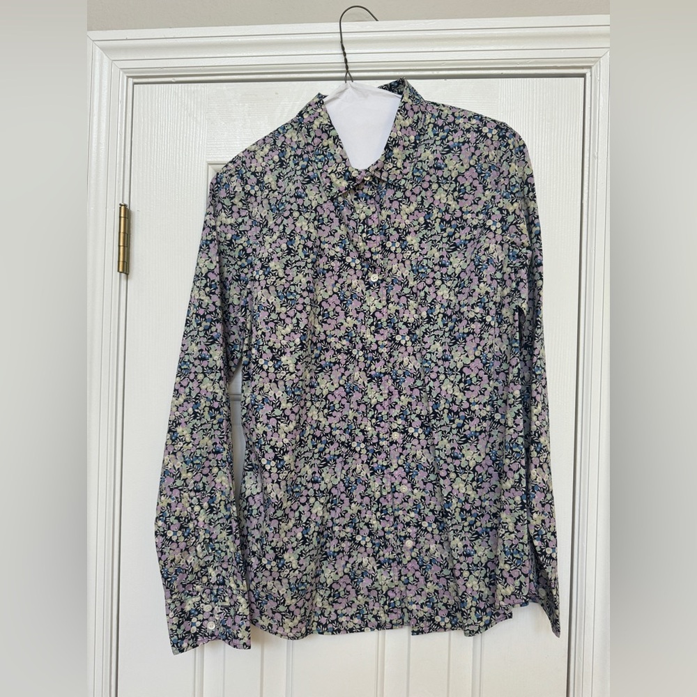 J.Crew Liberty of London Perfect Shirt Button down